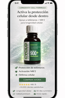 Cycloastragenol con Sulfurafano (60 Tabletas)