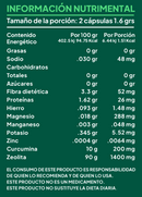 Zeolita Cúrcumina y Piperina - Ser Vivo 60 Cápsulas